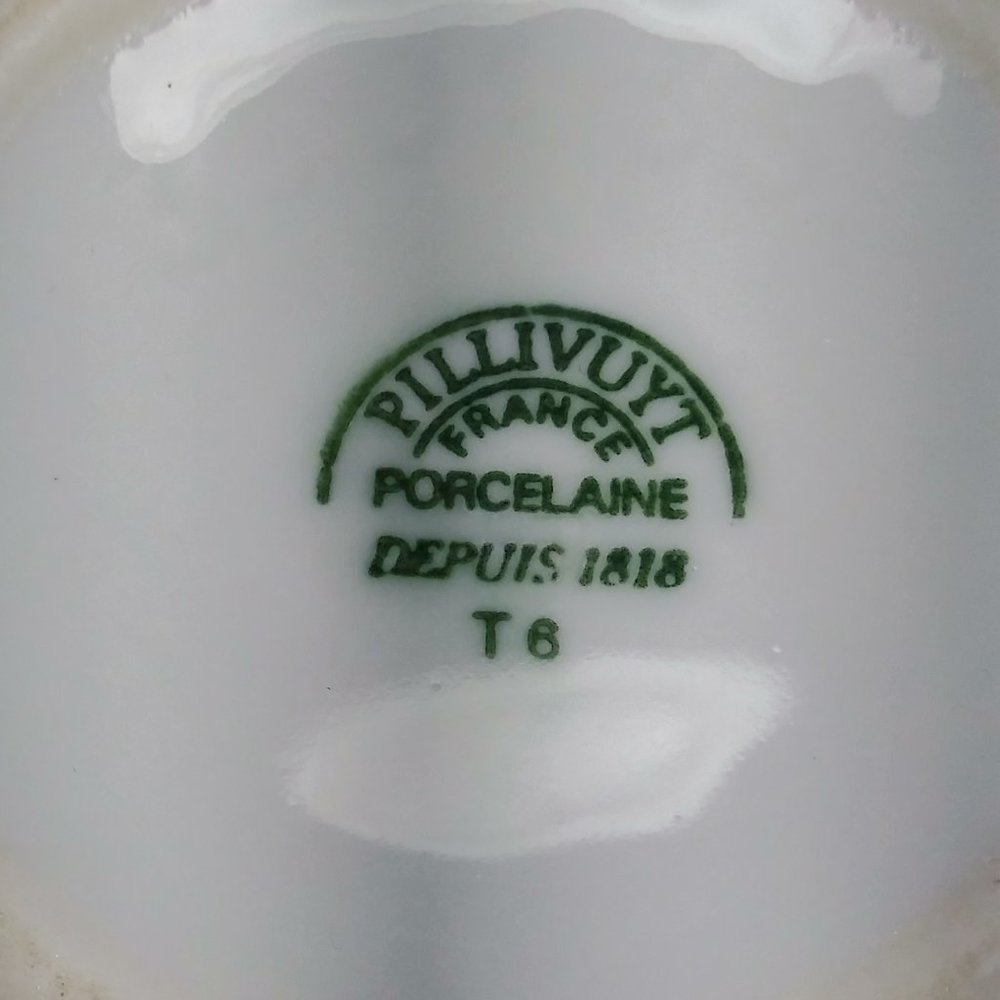 Pillivuyt Milk Jug and Sugar Bowl